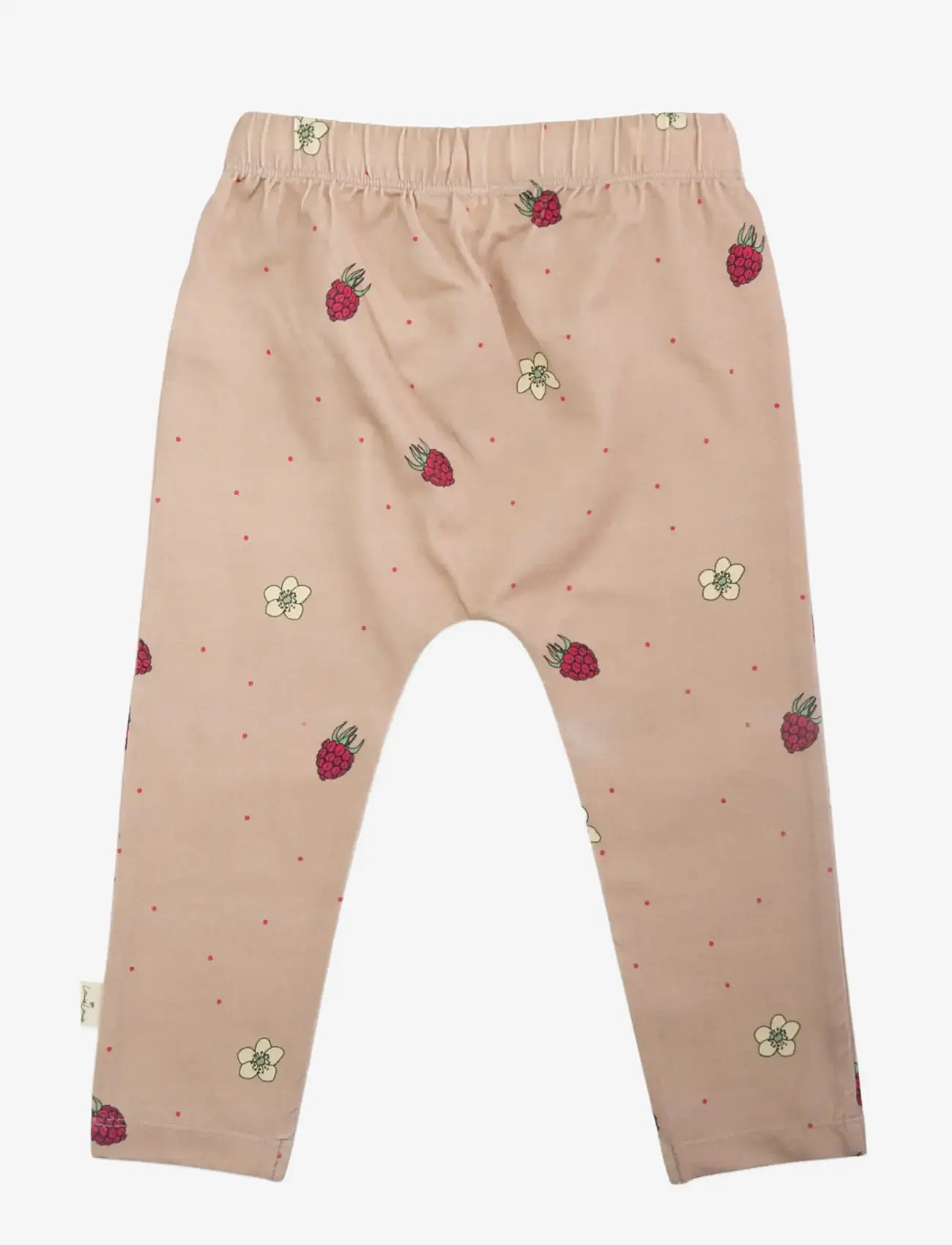 LouieLouie - Sage pants- Jersey - babybukser - raspberry rose - 1