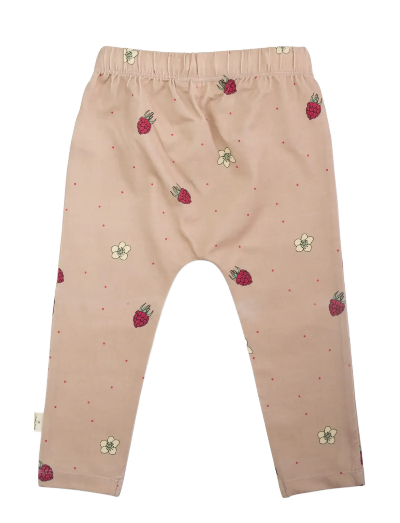 LouieLouie - Sage pants- Jersey - babybukser - raspberry rose - 1