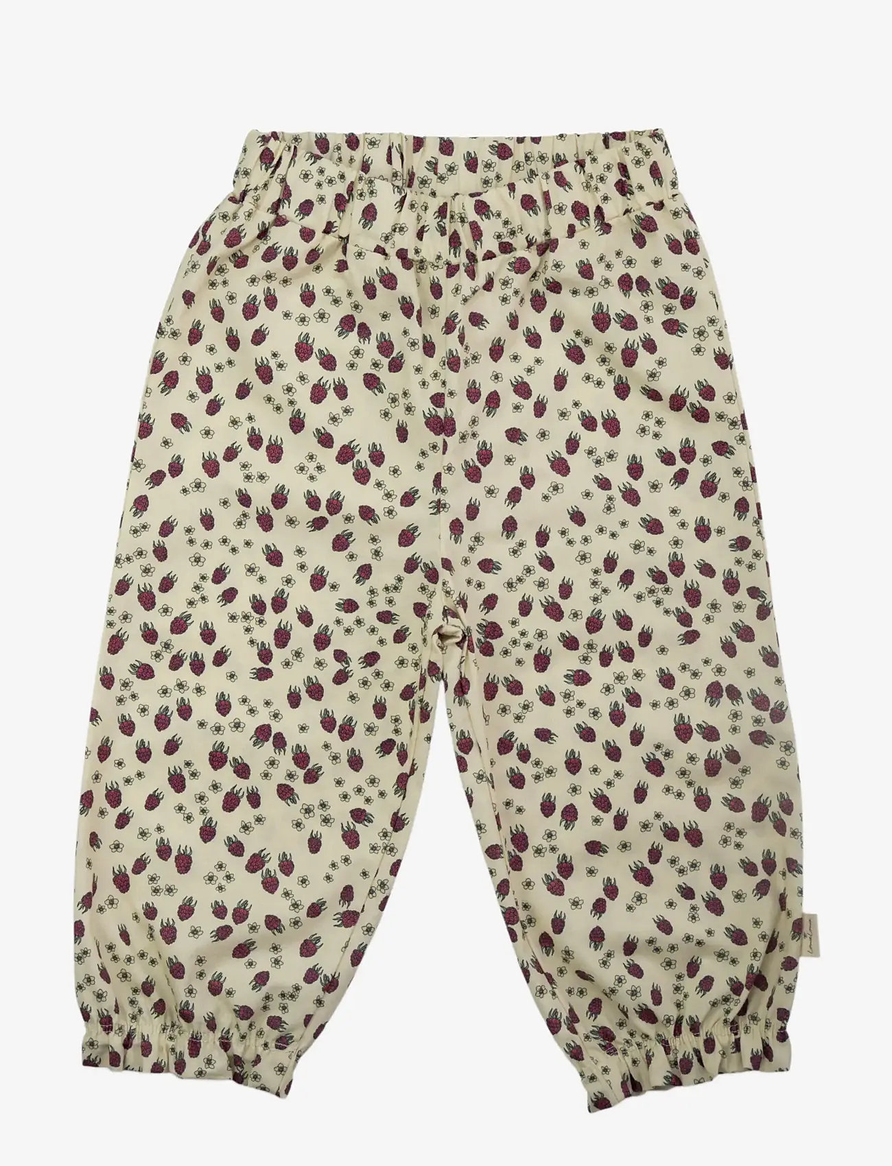 LouieLouie - Ellen Pants - Poplin - babybukser - petit raspberries - 0