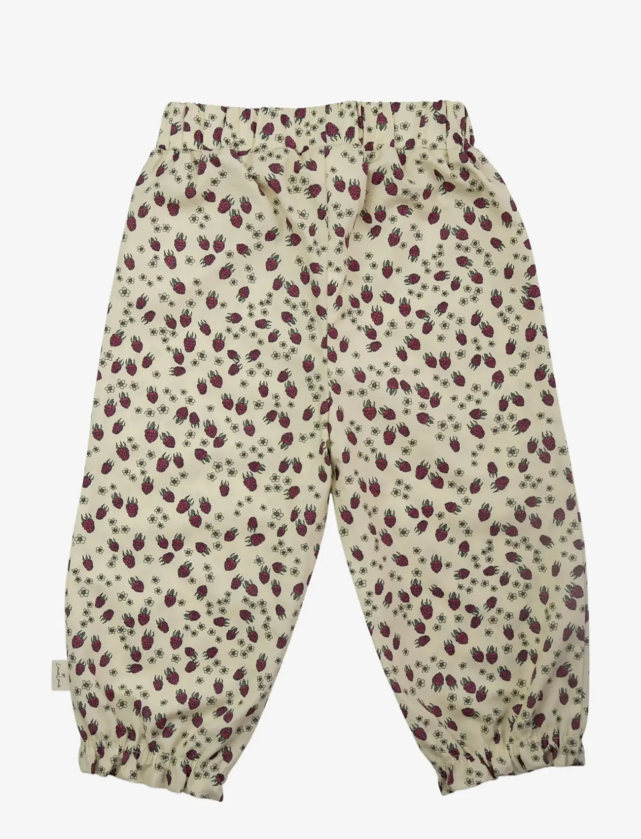 LouieLouie - Ellen Pants - Poplin - babybukser - petit raspberries - 1