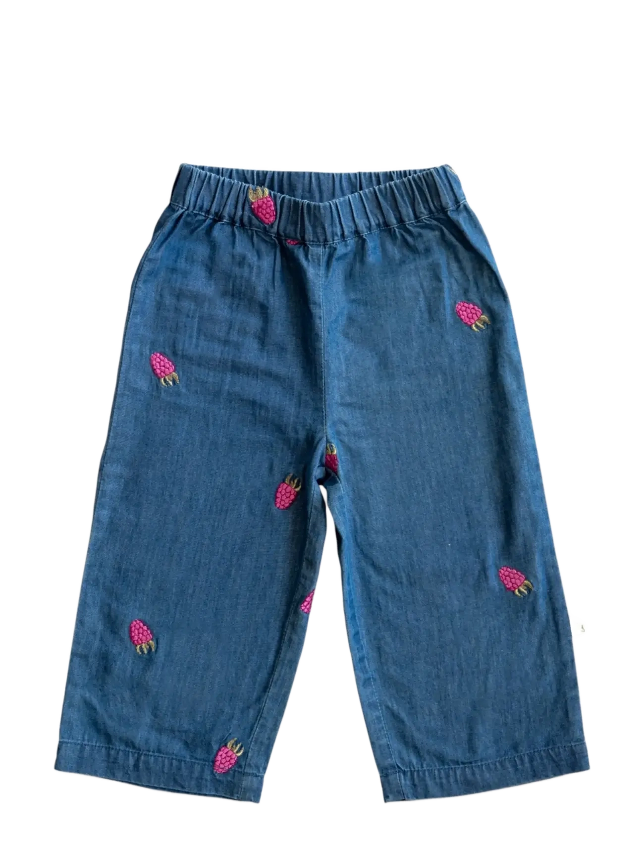 LouieLouie Rosemary pants - Denim - Shop by age - SMALL RASPBERRIES - EMB / blue
