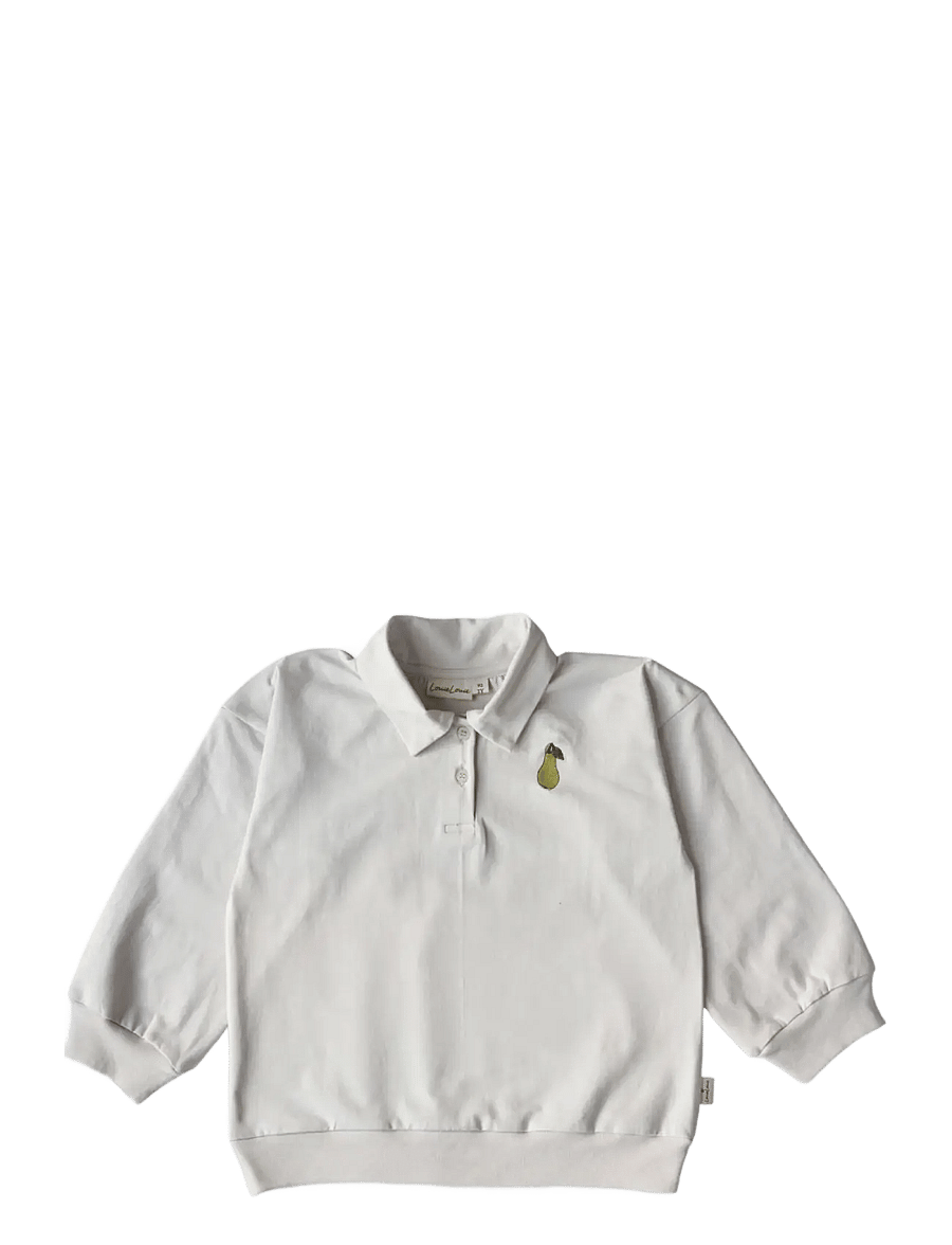 LouieLouie - Vincent Polo - Jersey - långärmade pikéer - pear on pocket - 1