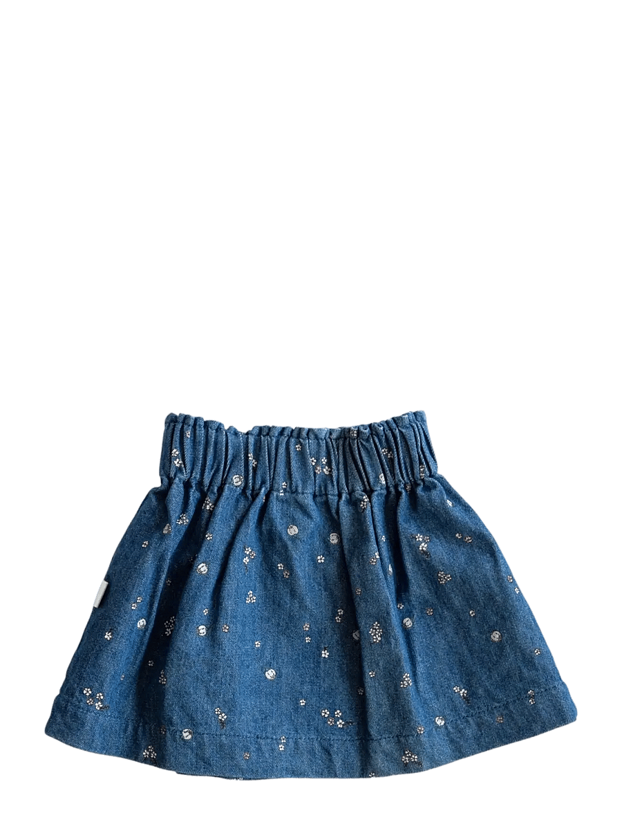 LouieLouie - Claire Skirt - Denim - forget-me-not - 1
