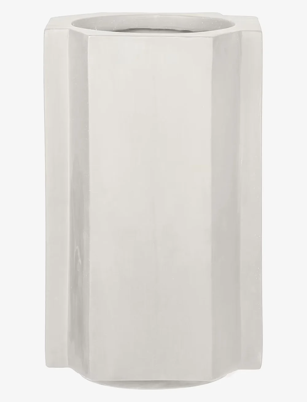 LOUISE ROE - Funki Pot Vase, Small - vaasid - white - 0