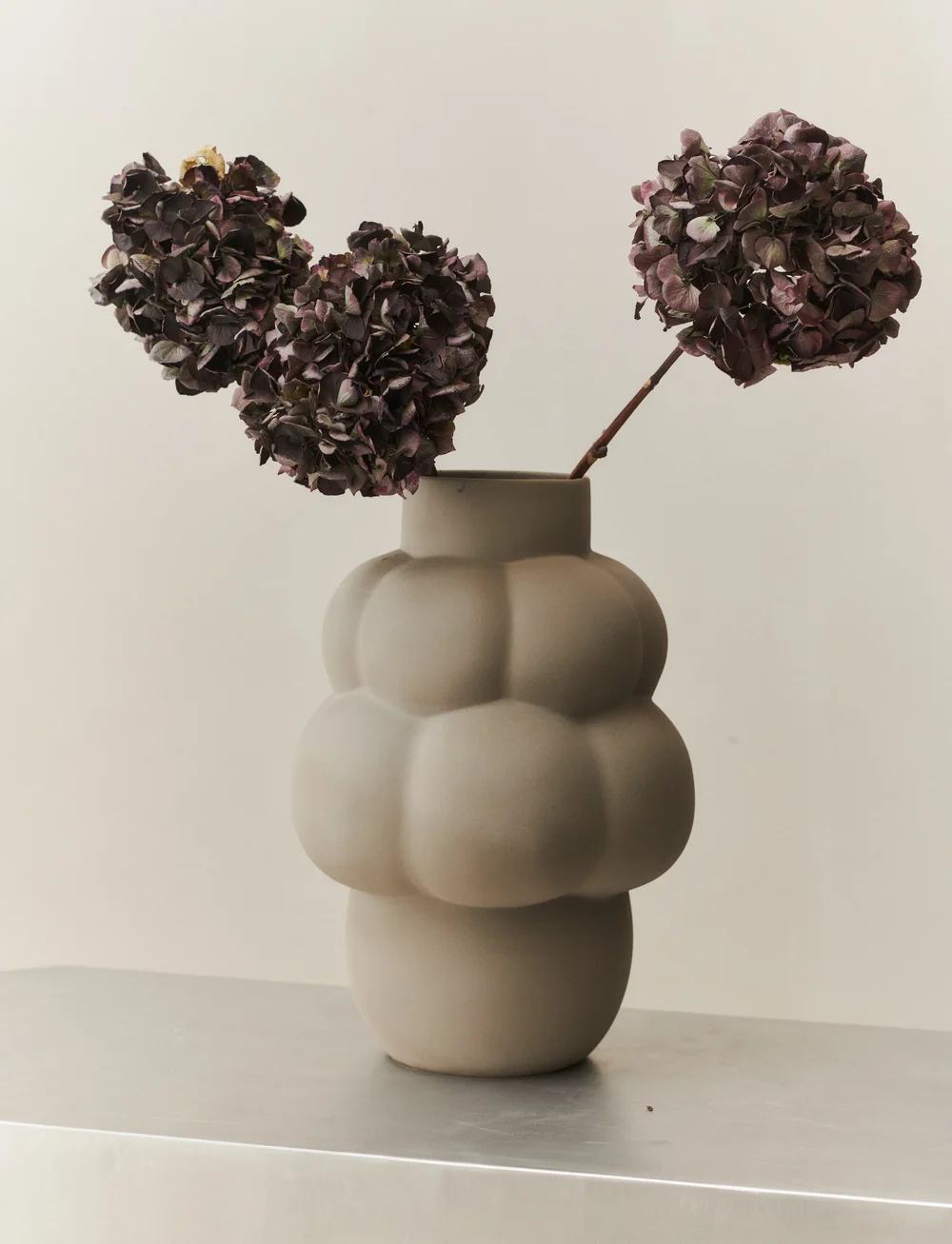 LOUISE ROE - Balloon Vase 04 - osta hinna alusel - grey - 1