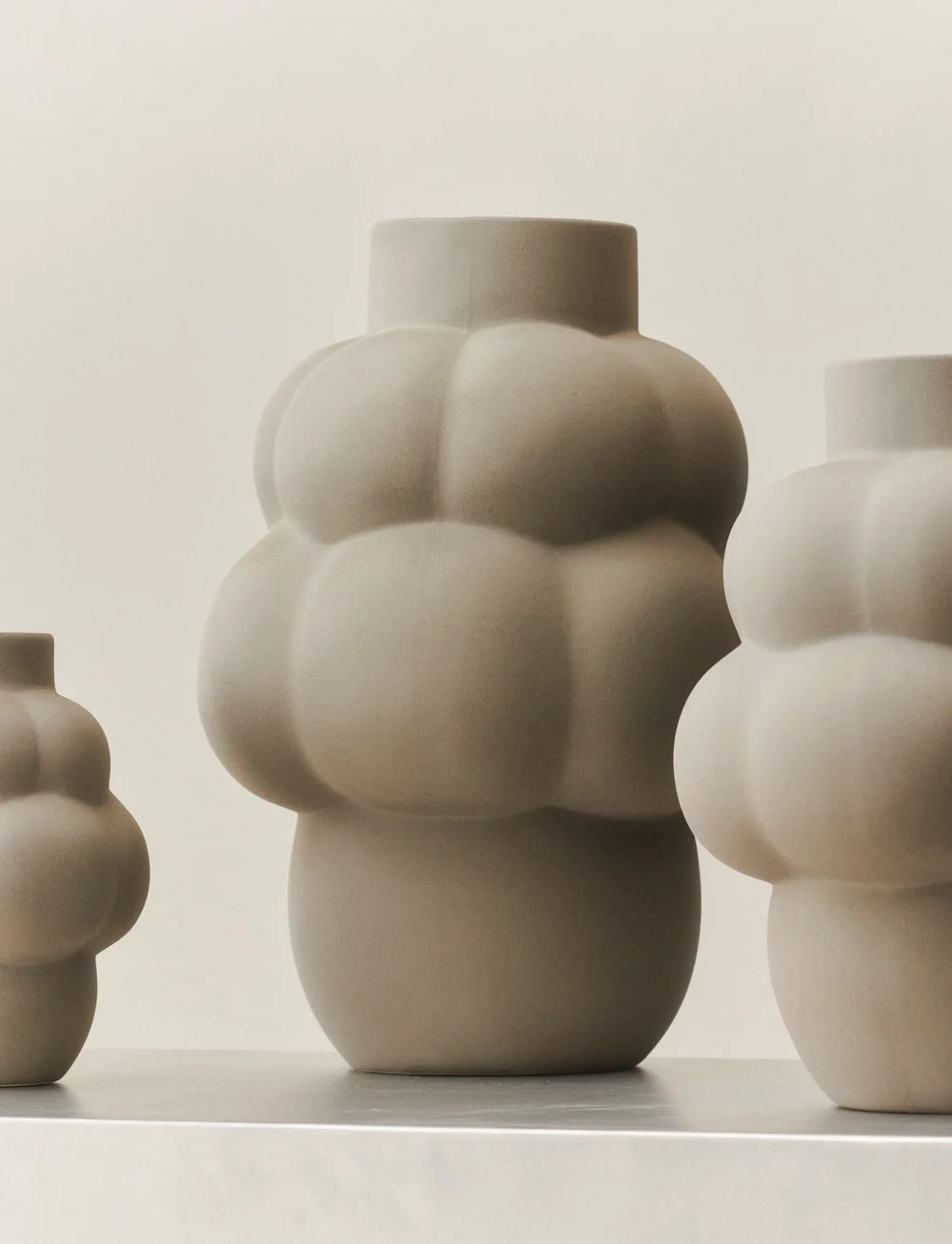 LOUISE ROE - Balloon Vase 04 - osta hinna alusel - grey - 2