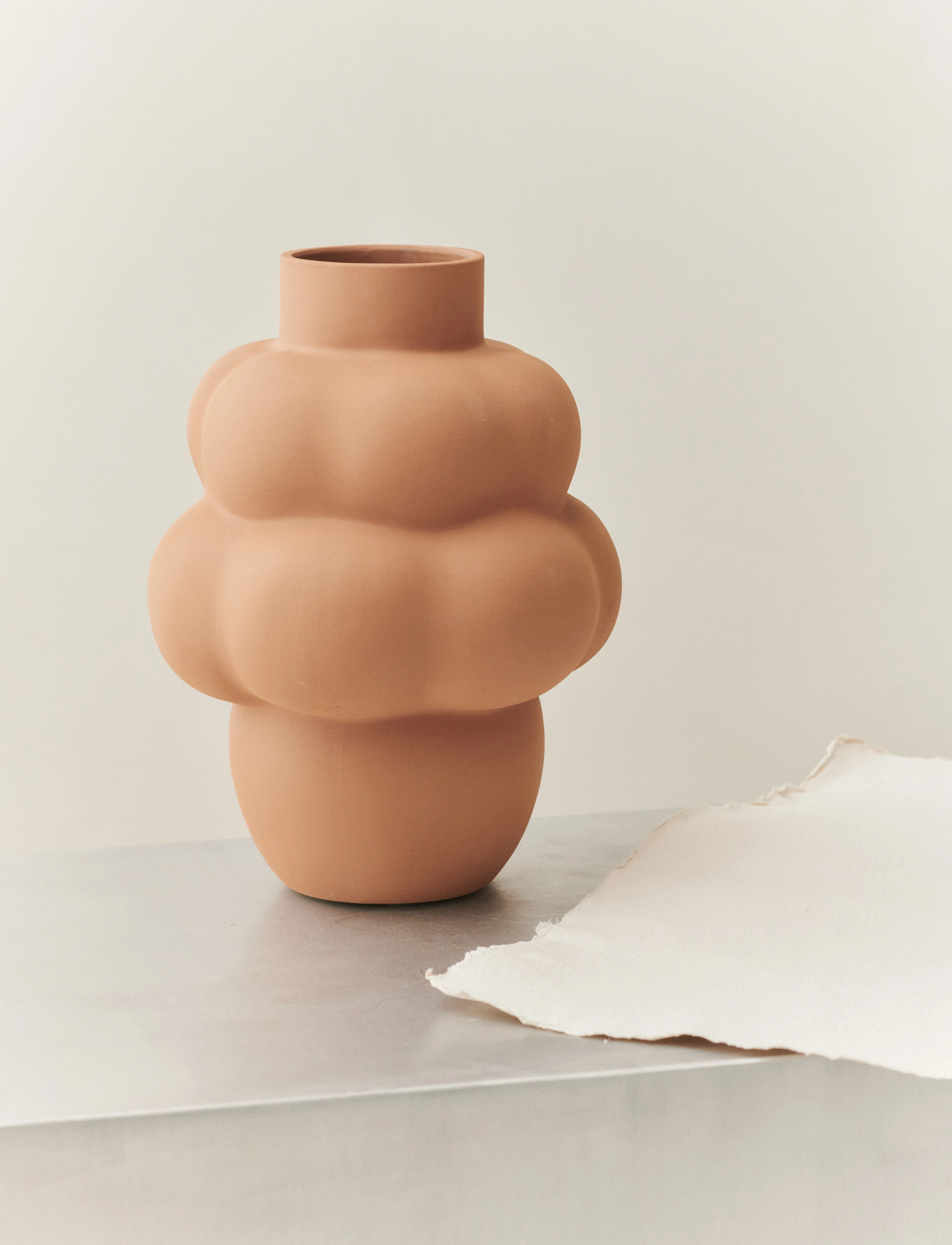 LOUISE ROE Balloon Vase 04 - LOUISE ROE - ORANGE / orange