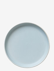 Ceramic PISU #09 Plate  (2 pcs) - SKY BLUE
