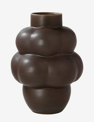 Louise Roe - Ceramic Balloon Vase #04 Grande - syntymäpäivälahjat - mud brown - 0