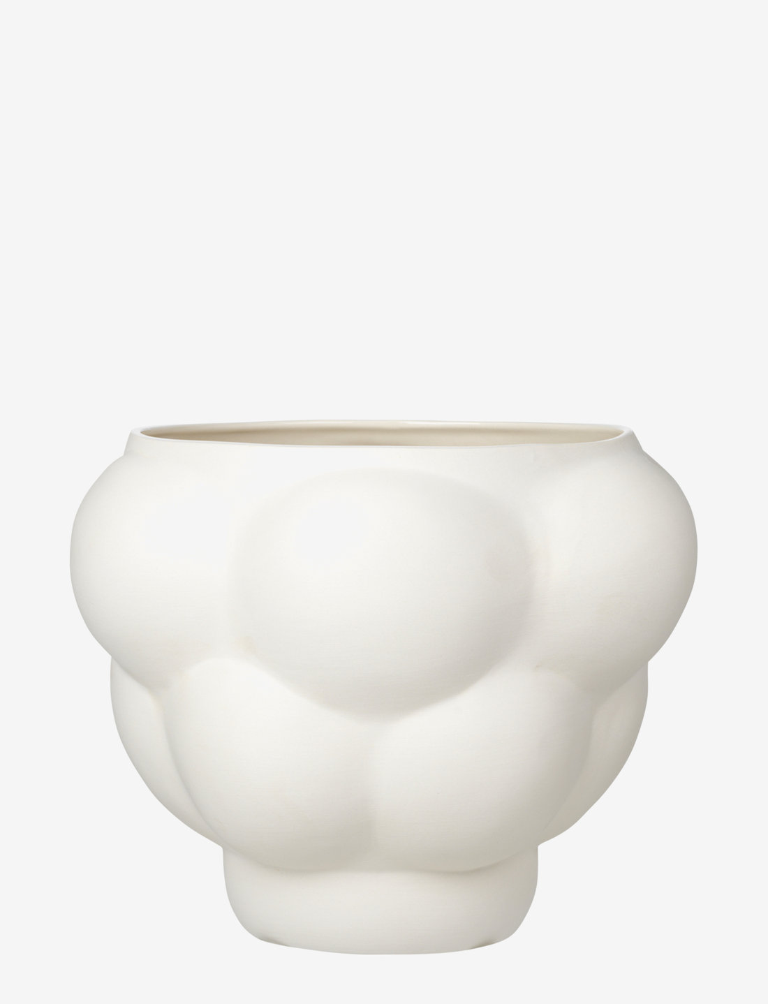 LOUISE ROE - Ceramic Balloon Bowl #06 - Üle 100 € - raw white - 0