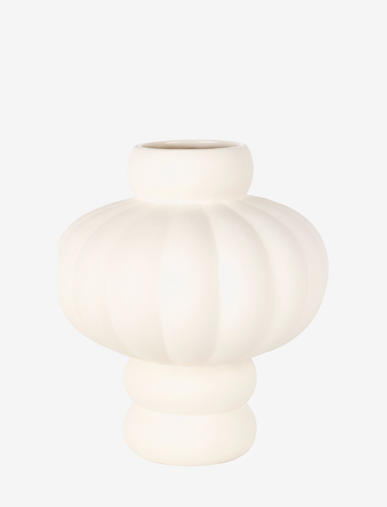 Louise Roe - Ceramic Balloon Vase #02 - isot maljakot - raw white - 0