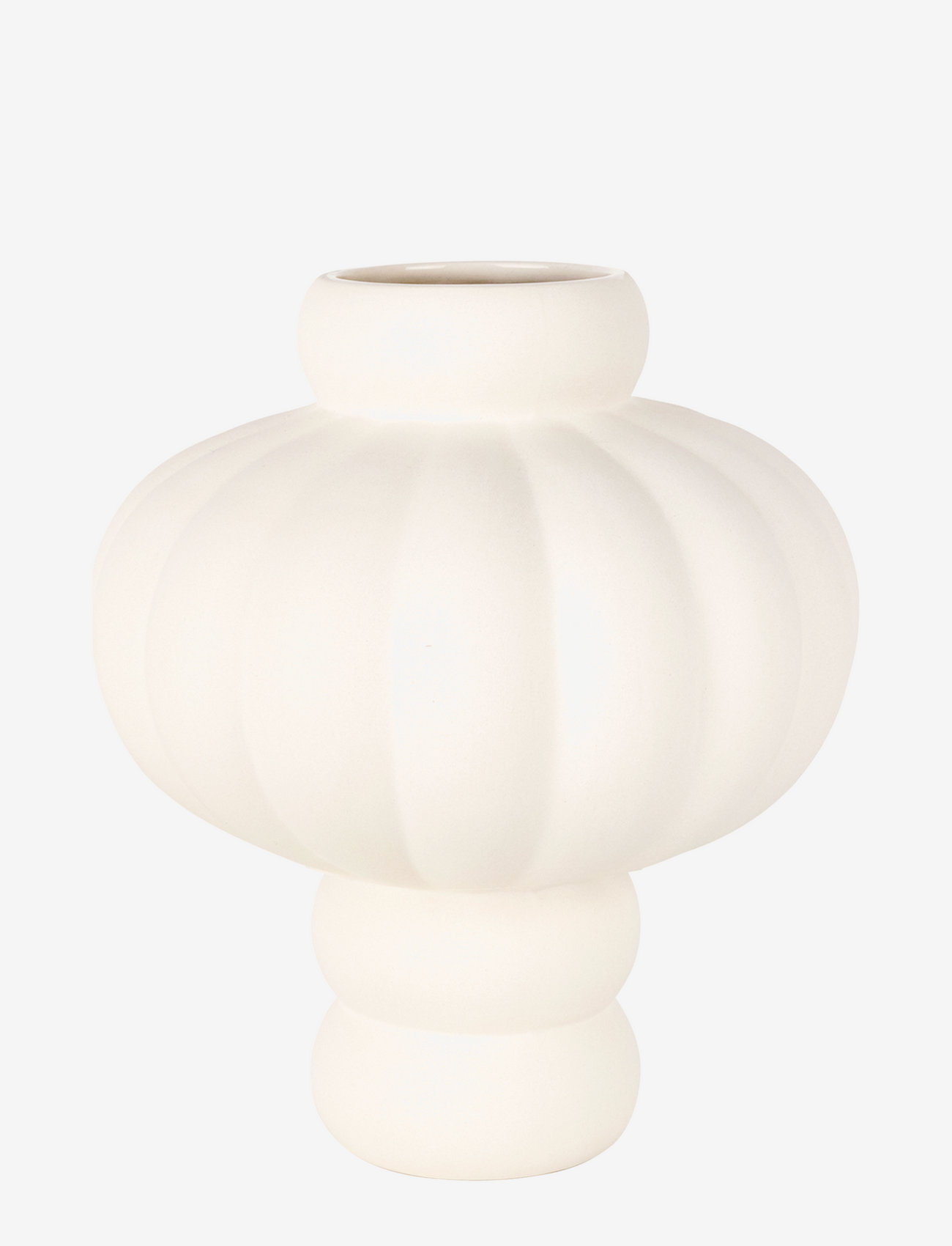 Louise Roe - Ceramic Balloon Vase #03 - syntymäpäivälahjat - raw white - 0
