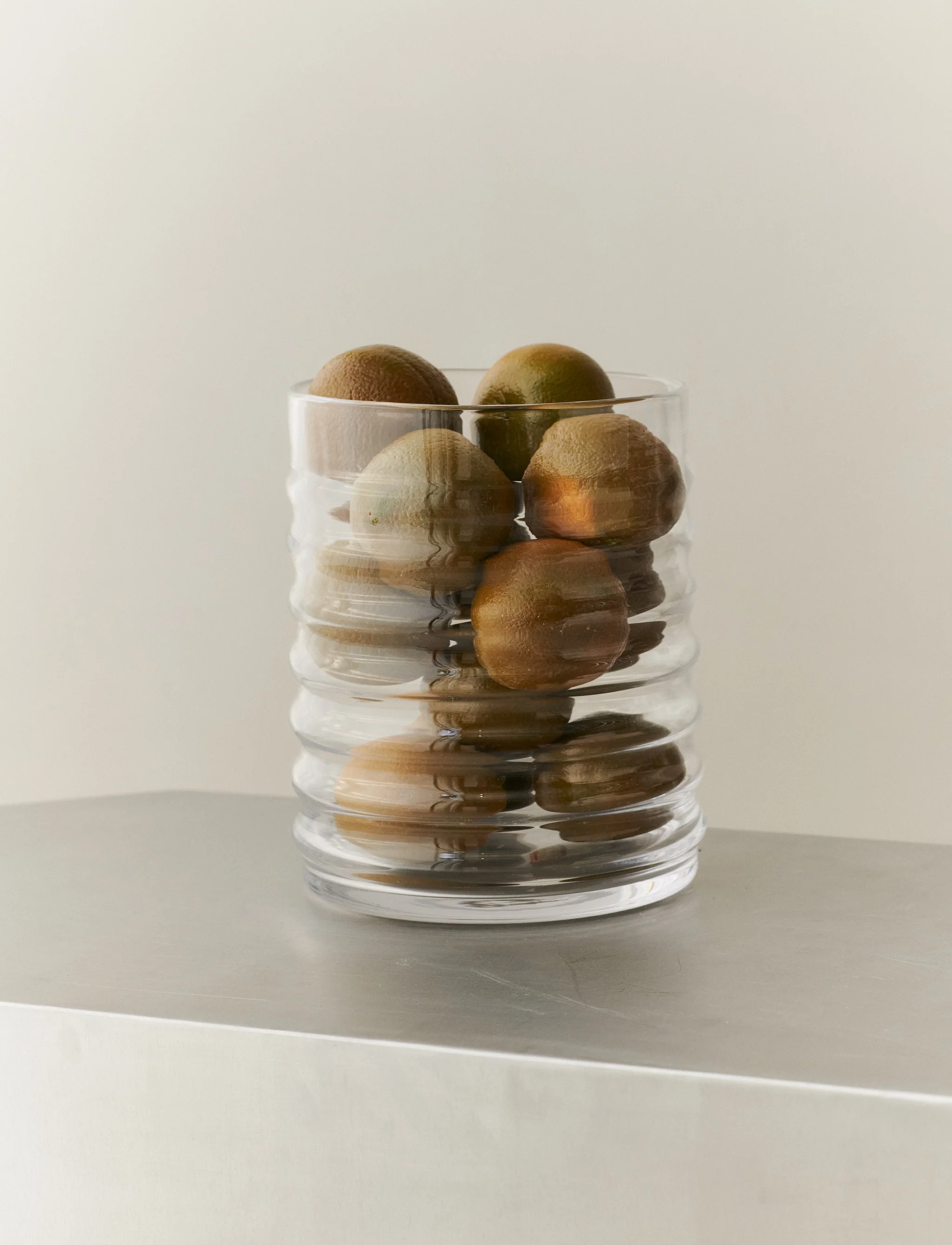 LOUISE ROE Willy Vase, H25.5 cm, Nude, Vaser > Store Vaser, Unisex