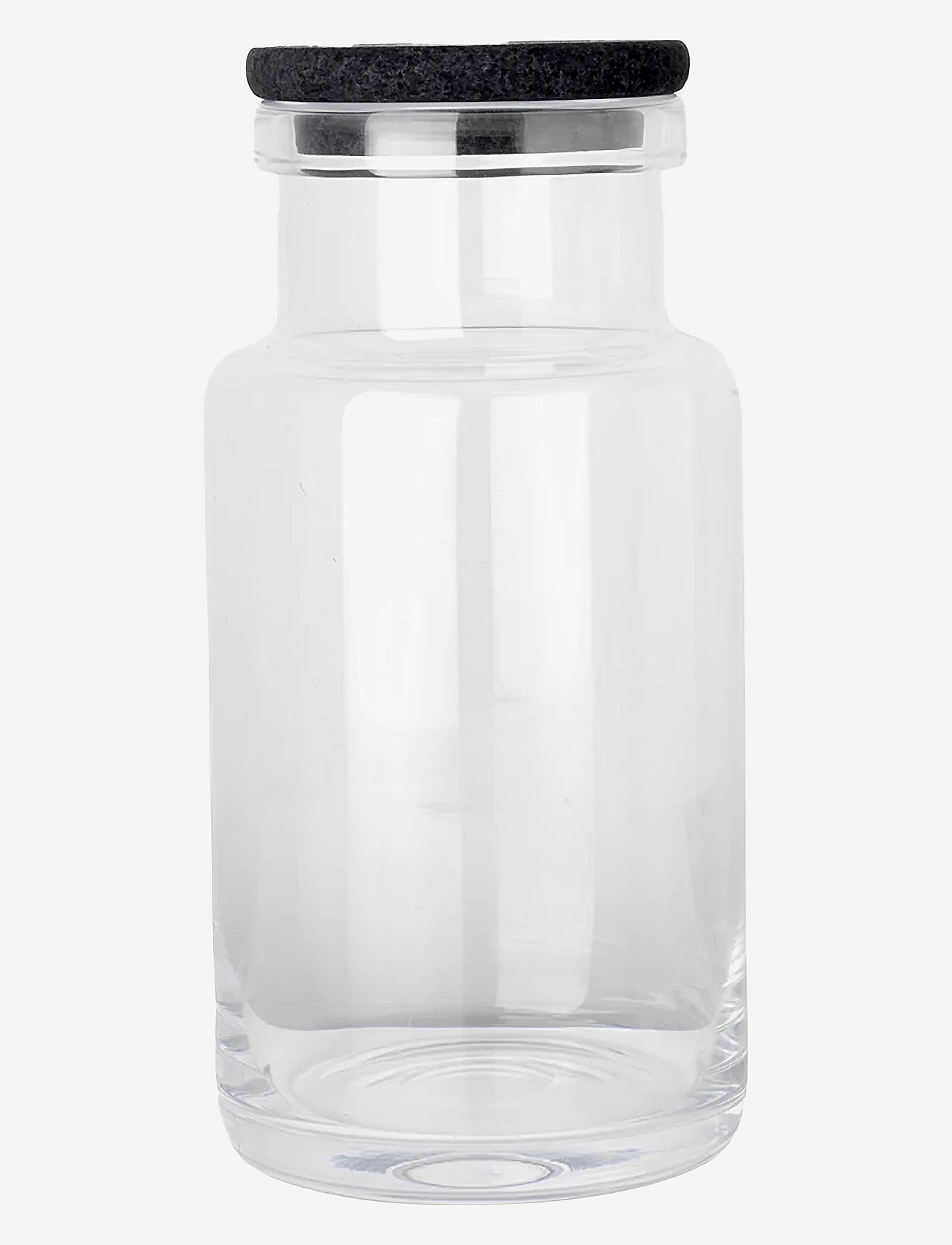 LOUISE ROE - Viggo glass container - clear - 0