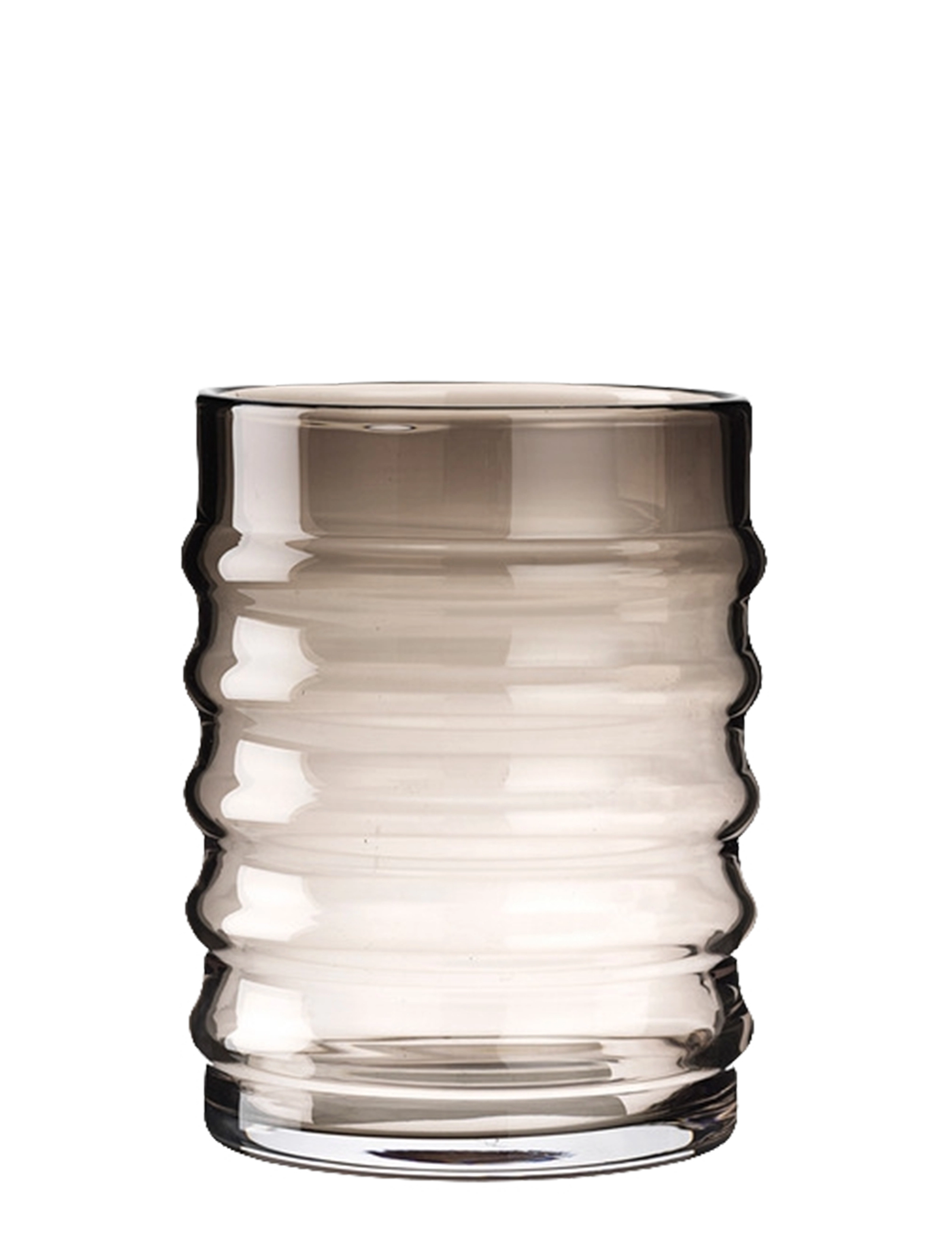 LOUISE ROE Wilma Vase, Vases, Brun, Str: H19.5CM