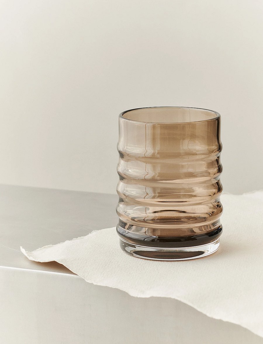 LOUISE ROE - Wilma Vase - vasen - grey - 0