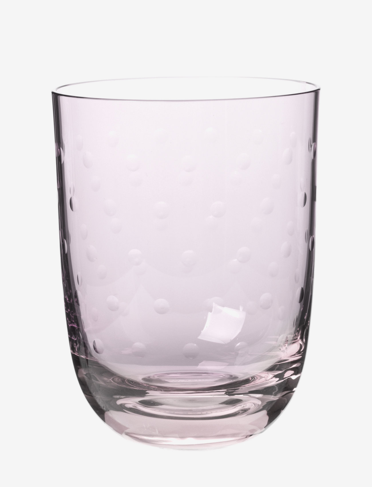 LOUISE ROE - Crystal soda glass - najniższe ceny - rose - 0
