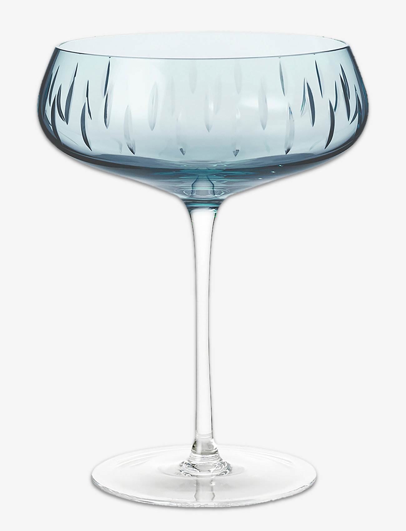 LOUISE ROE - Champagne Coupe - Šampanieša glāzes - blue - 0
