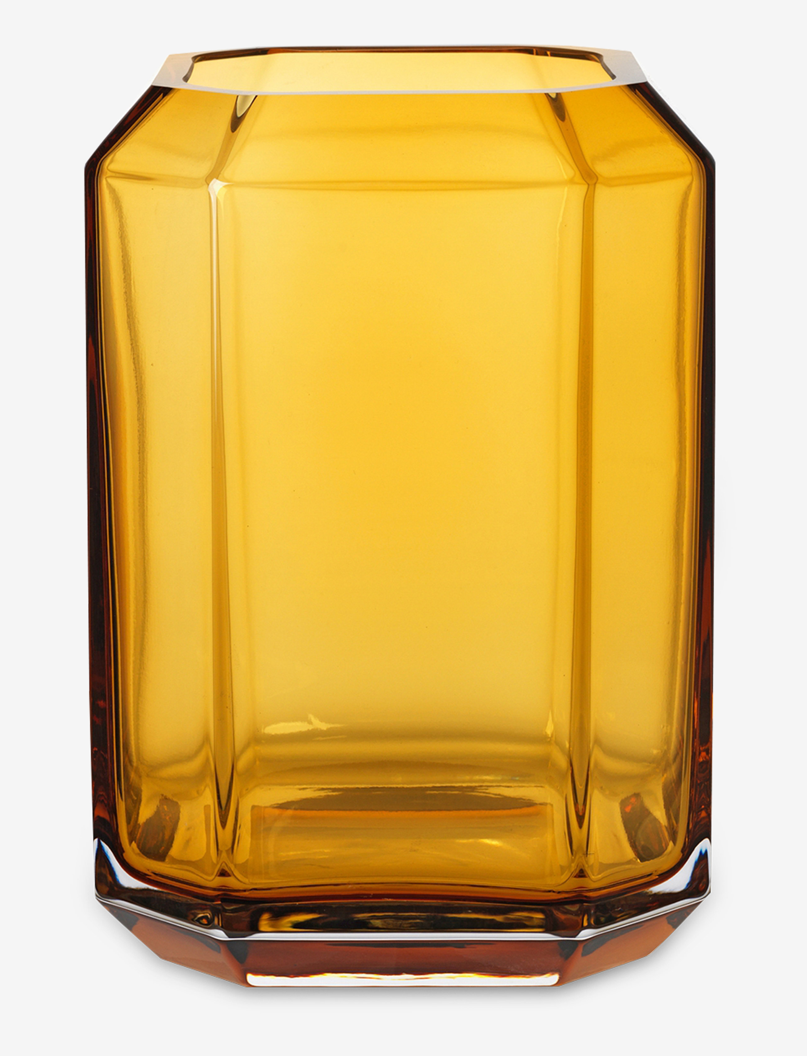 LOUISE ROE Jewel Vase Medium - Vaser - AMBER / orange