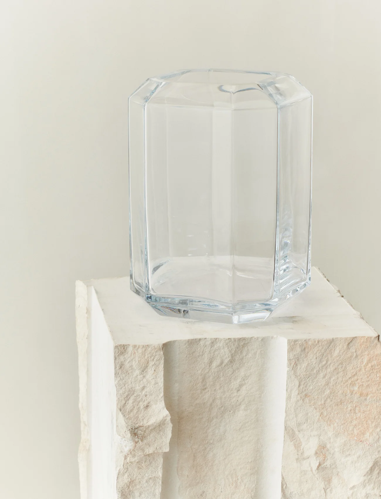 LOUISE ROE - Jewel vase, Giant clear - fødselsdagsgaver - clear - 1