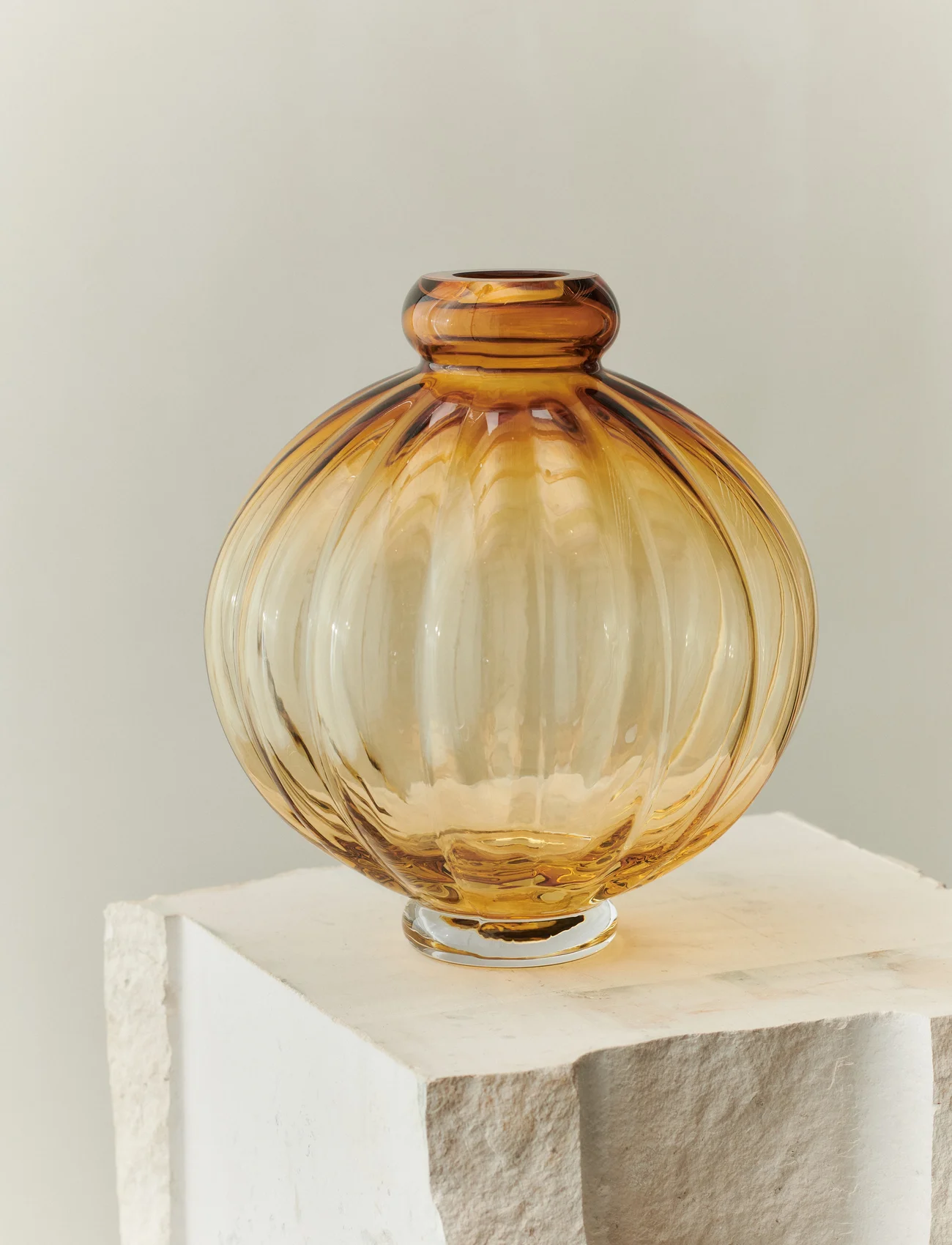LOUISE ROE - Balloon Vase #01 - najniższe ceny - amber - 1
