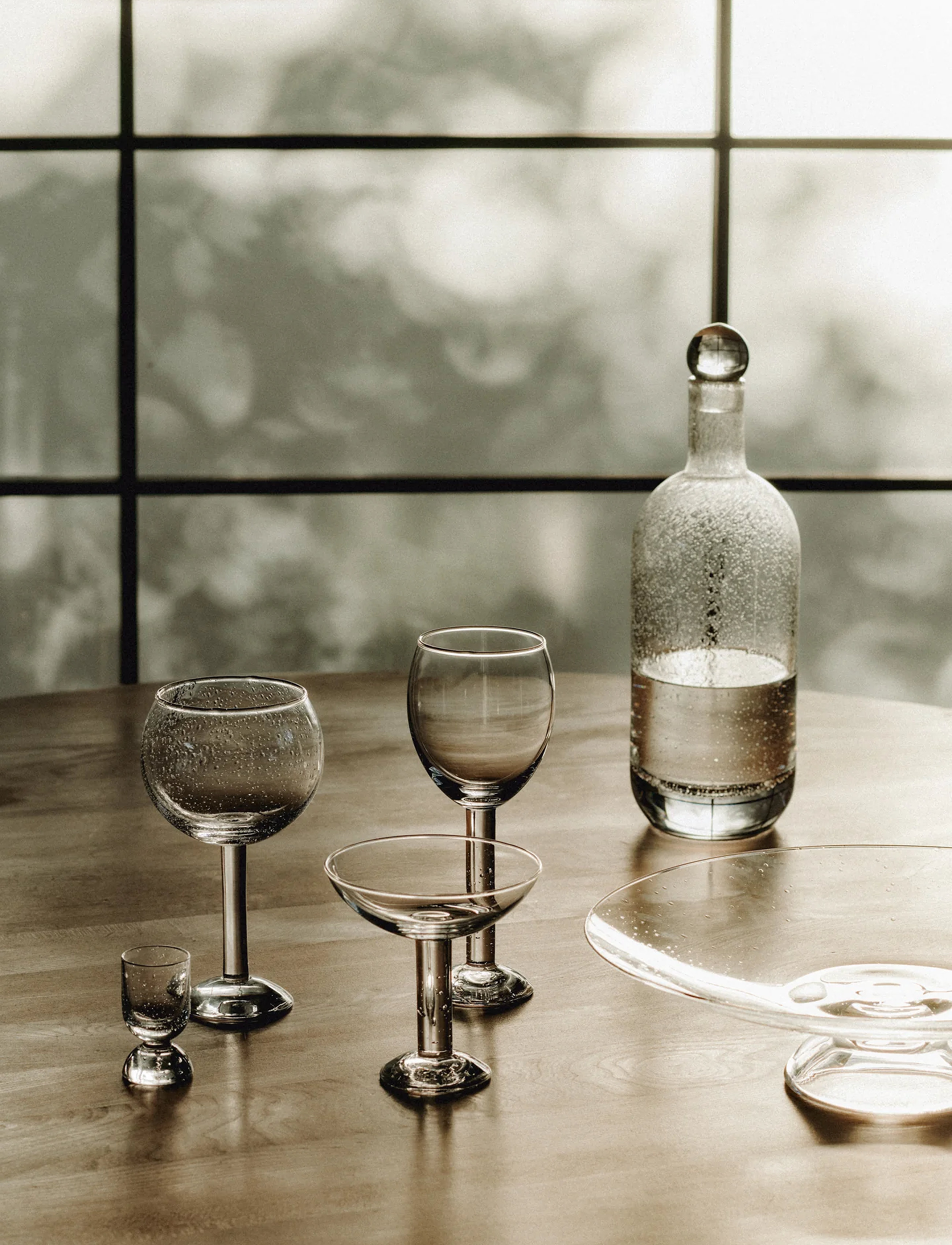 LOUISE ROE - Bubble Glass, Cocktail, plain top - kokteilių stiklinės ir martinio taurės - clear - 2