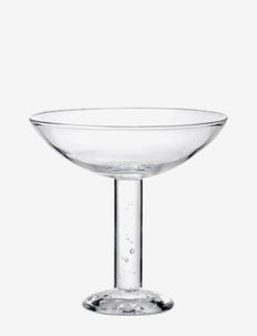 Bubble Glass, Champagne Coupe, plain top, Louise Roe