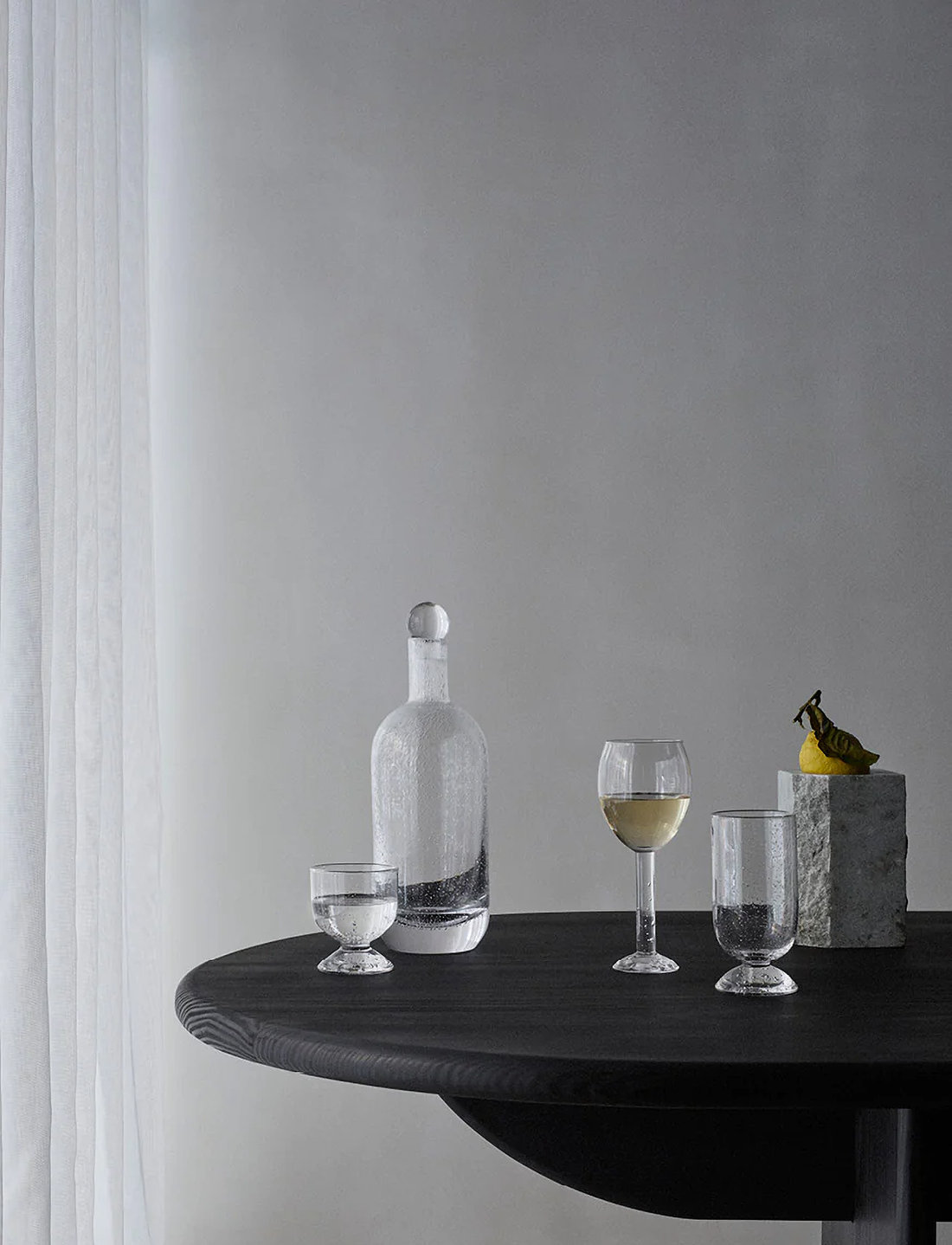 LOUISE ROE - Bubble Glass - schnapsgläser - clear - 2