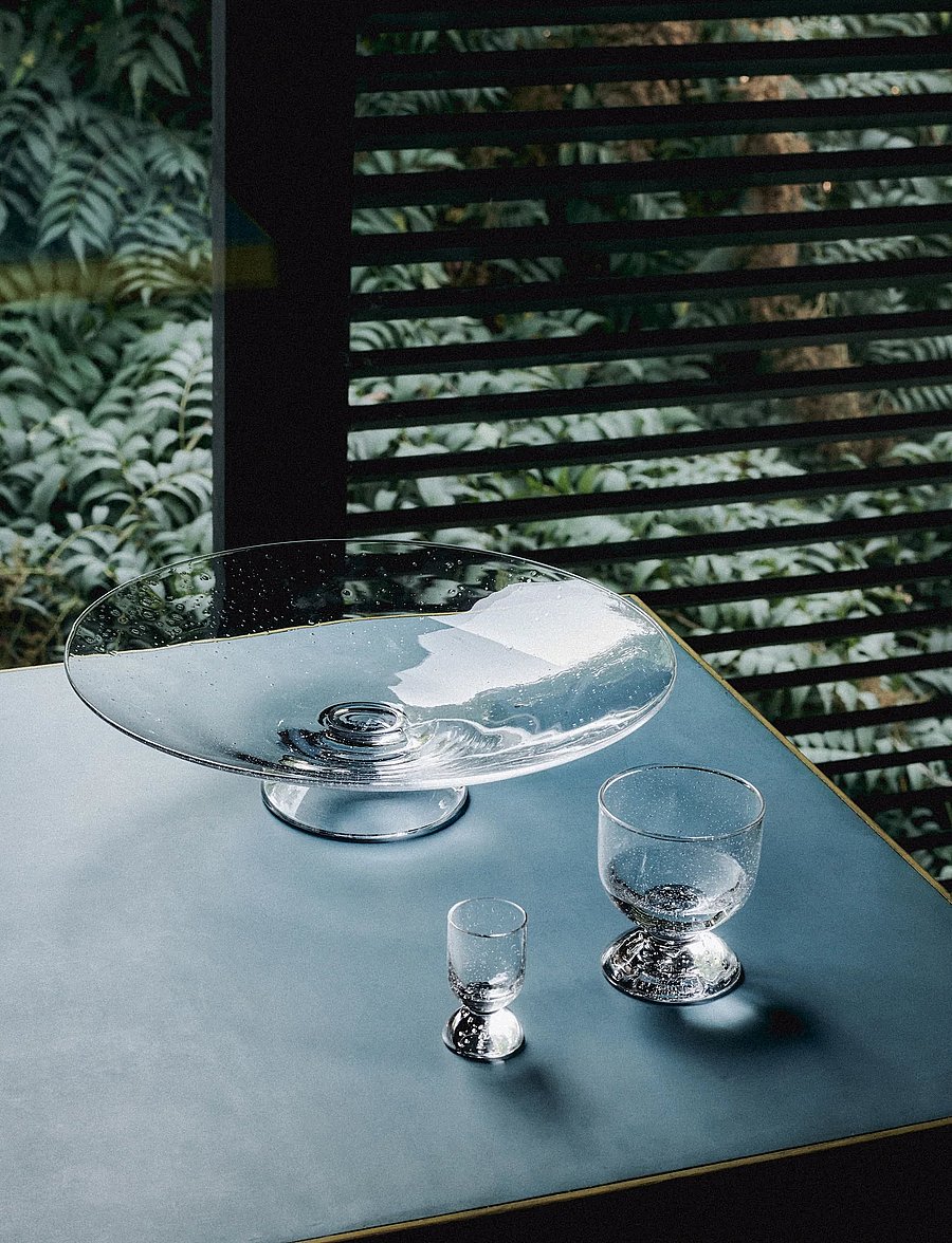 LOUISE ROE - Bubble Glass - shotiklaasid - clear - 2