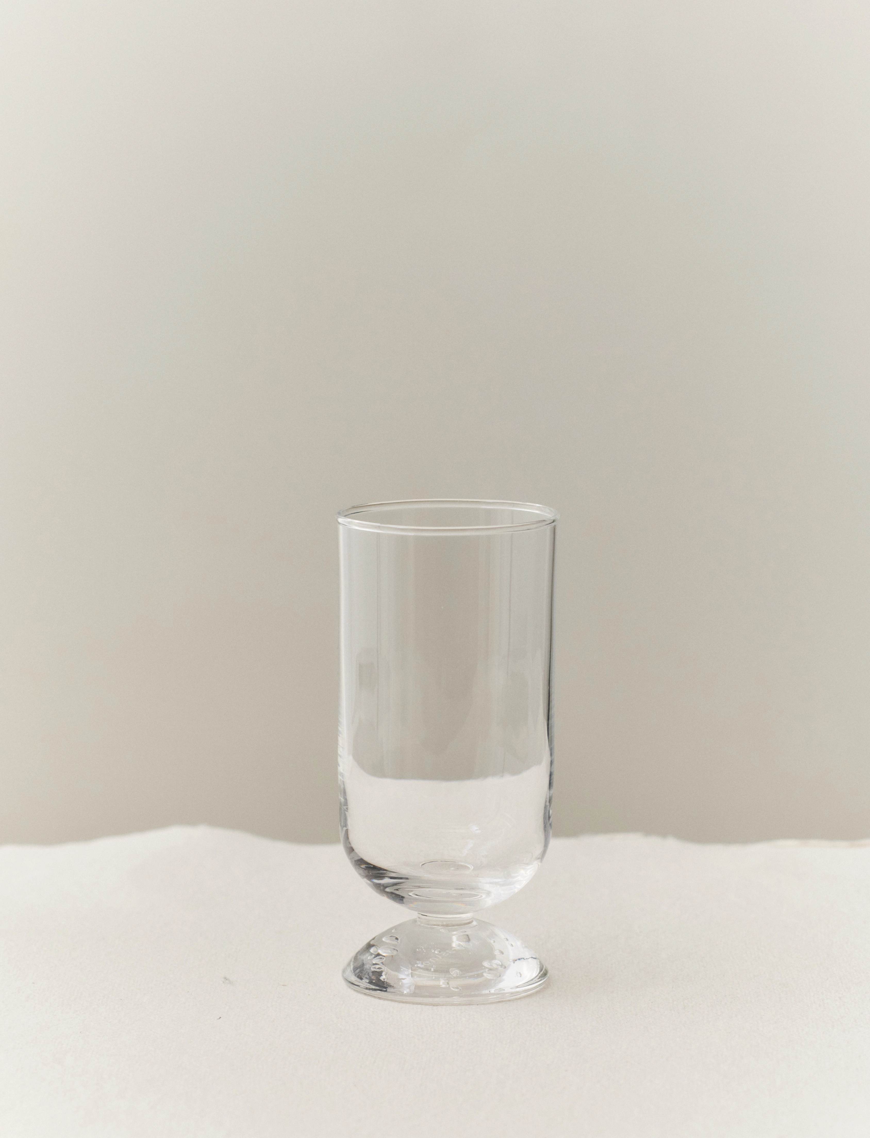 LOUISE ROE Bubble Glass, H16 cm, Nude, Glas > Shotglas, Unisex