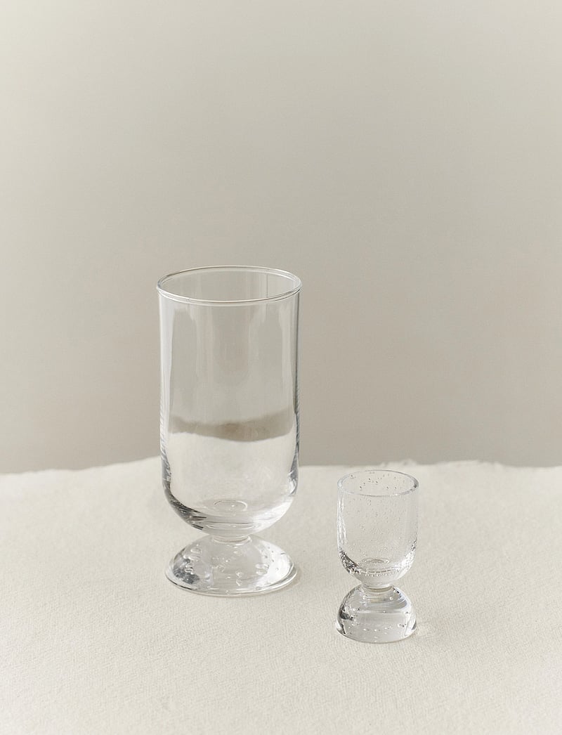 LOUISE ROE - Bubble Glass - kieliszki do nalewek shot - clear - 2