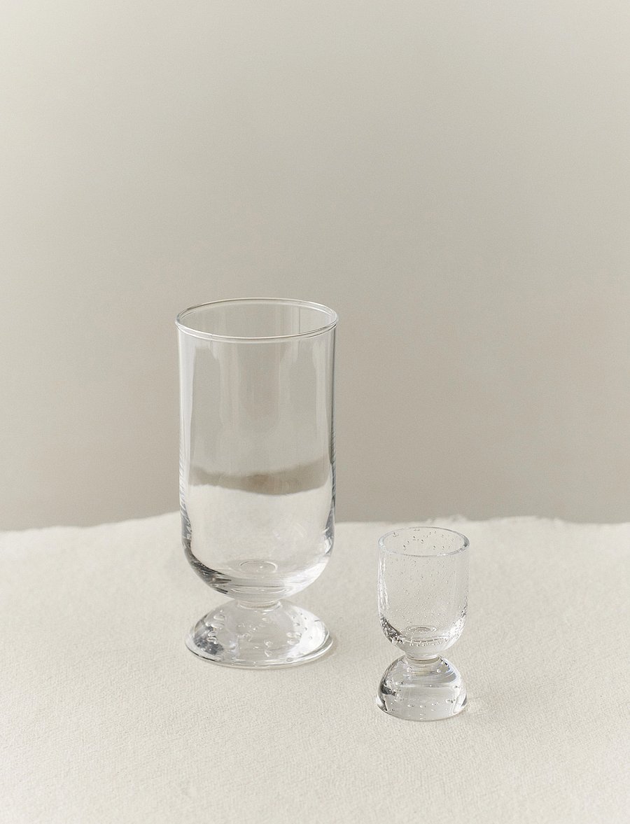 LOUISE ROE - Bubble Glass - schnapsgläser - clear - 2