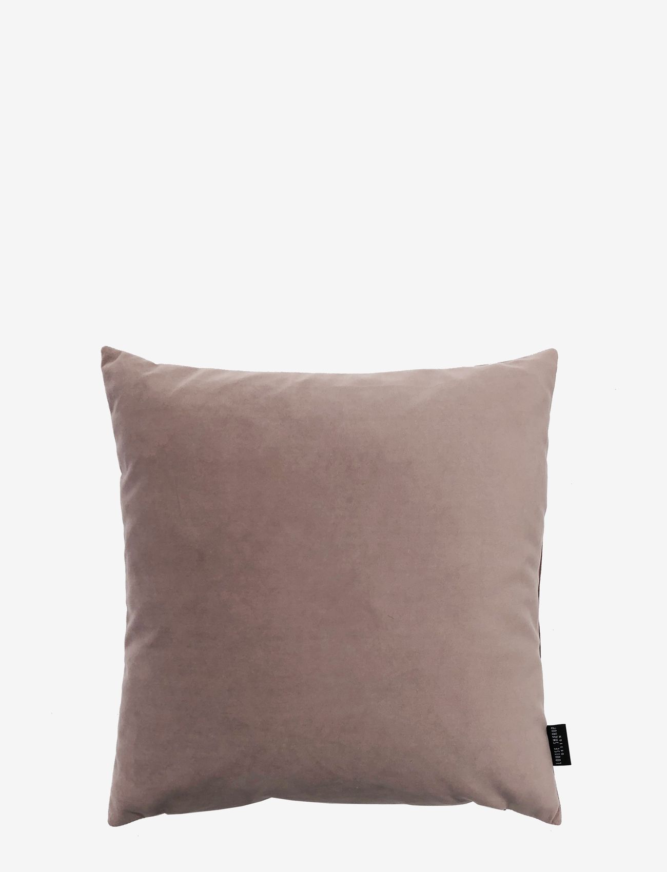 Louise Smærup - Velour Pudebetræk uden strop - dusty rose - 0