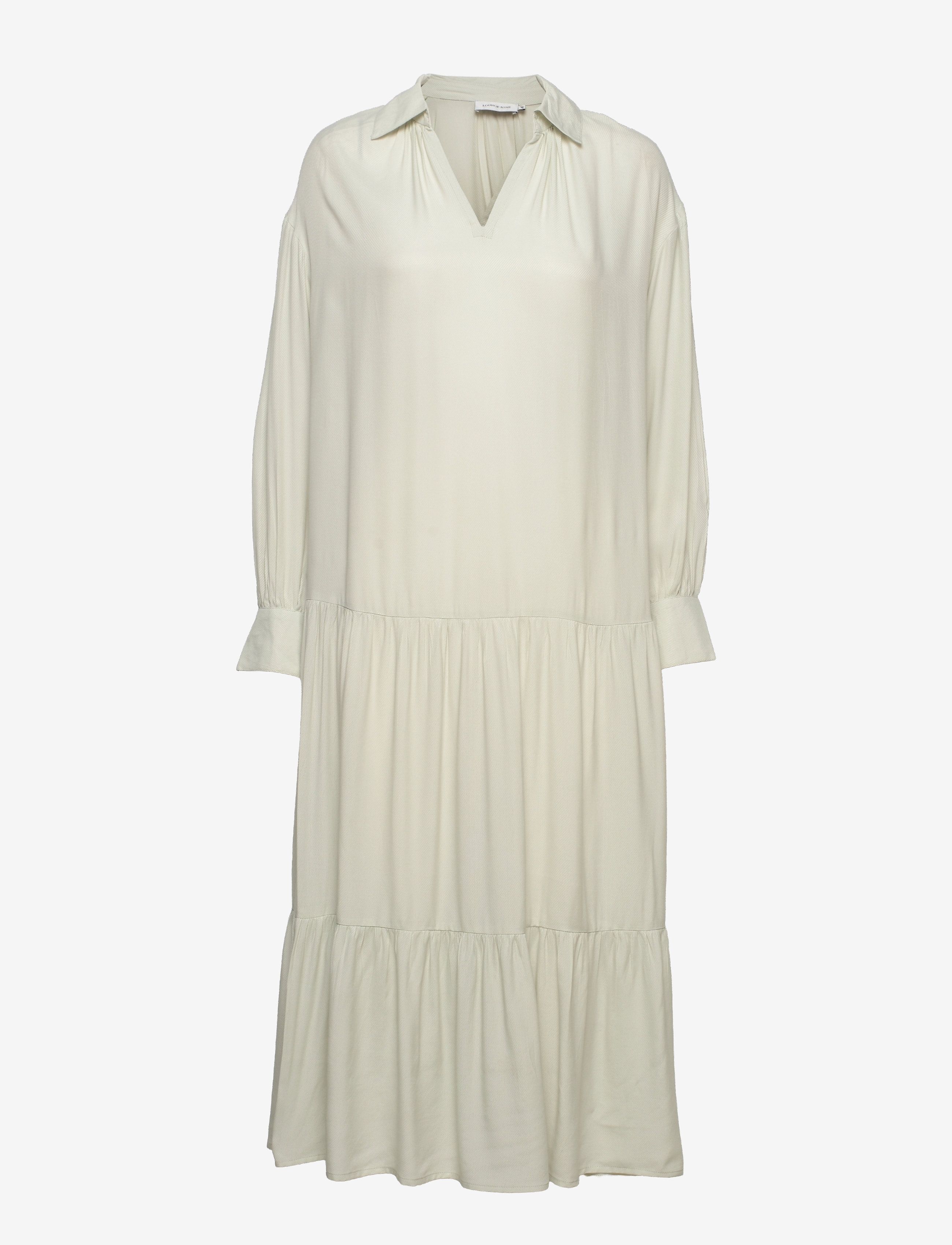 Lounge Nine LNOttoline Dress - Kleider - MERCURY / white