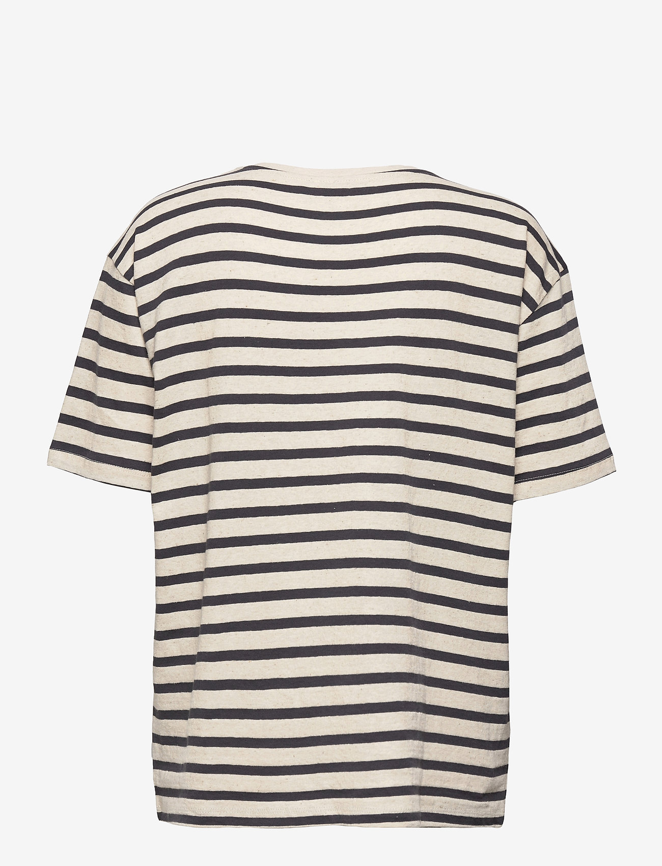 Lounge Nine - LNKya T-shirt - navy oat stripe - 1