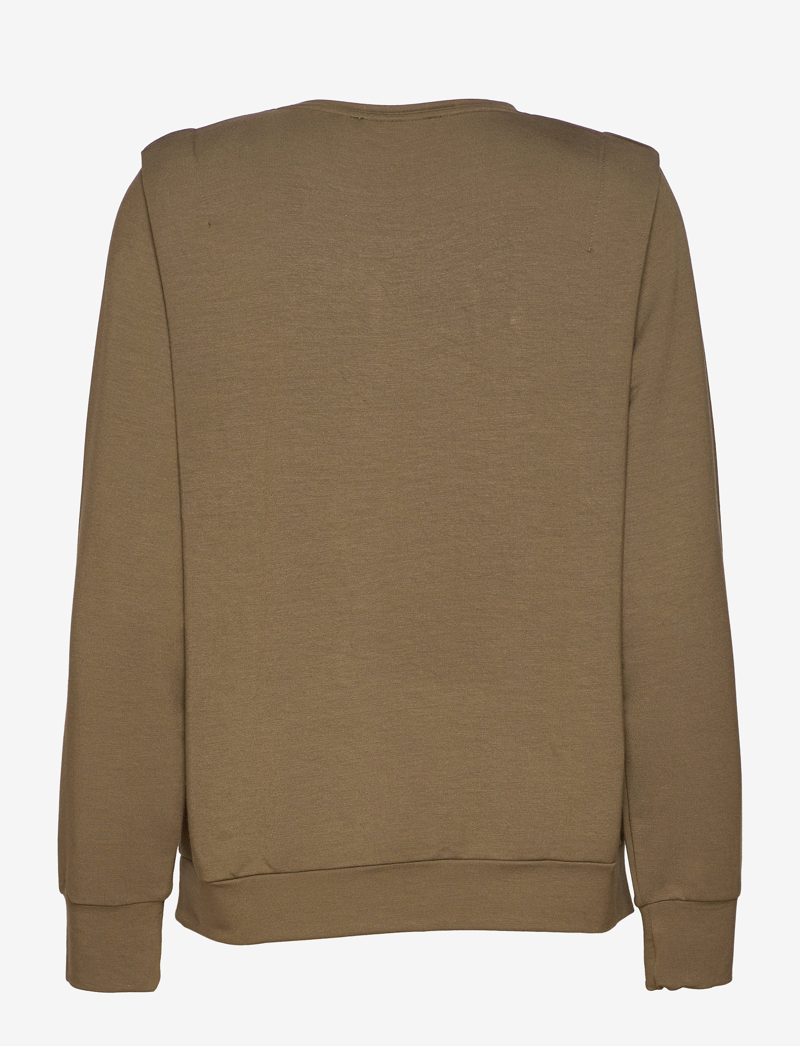 Lounge Nine - LNKira Shoulderpad Sweatshirt - trøjer - tarmac - 2