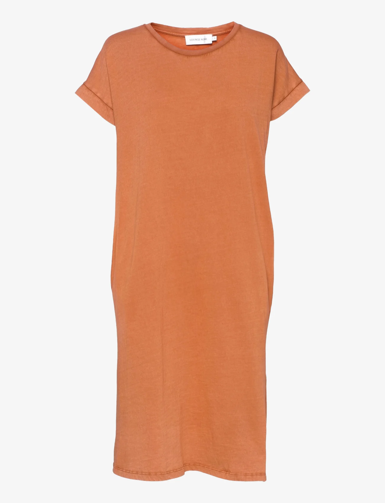 Lounge Nine - LNHanky Dress - t-shirt dresses - pecan brown - 0