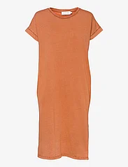 Lounge Nine - LNHanky Dress - t-kreklu kleitas - pecan brown - 0