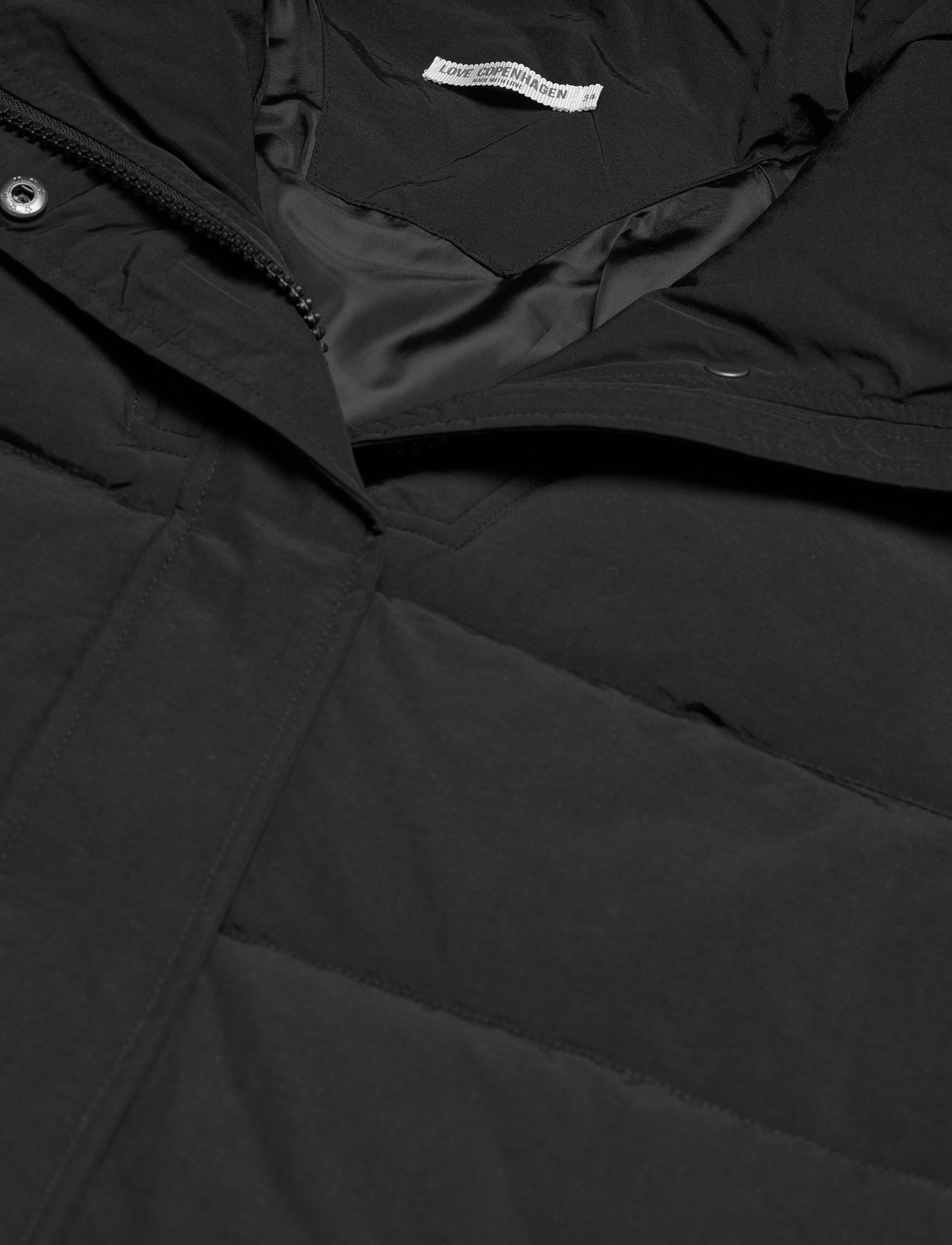 Love Copenhagen - LCLillo Puffer jacket - dunjakker - pitch black - 4