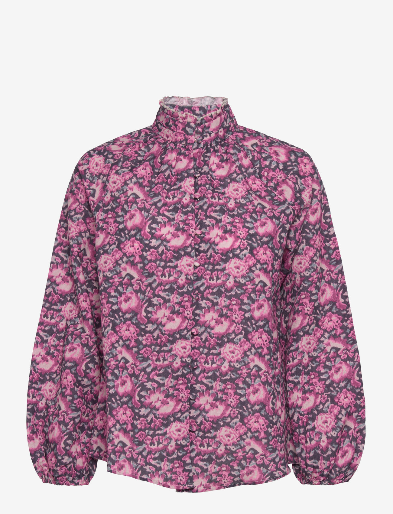 Love Lolita - Zevi blouse - blūzes ar garām piedurknēm - vintage rose - 0