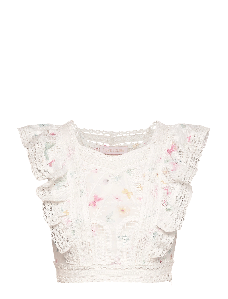 Love Lolina - Melissa top - crop tops - butterfly - 0