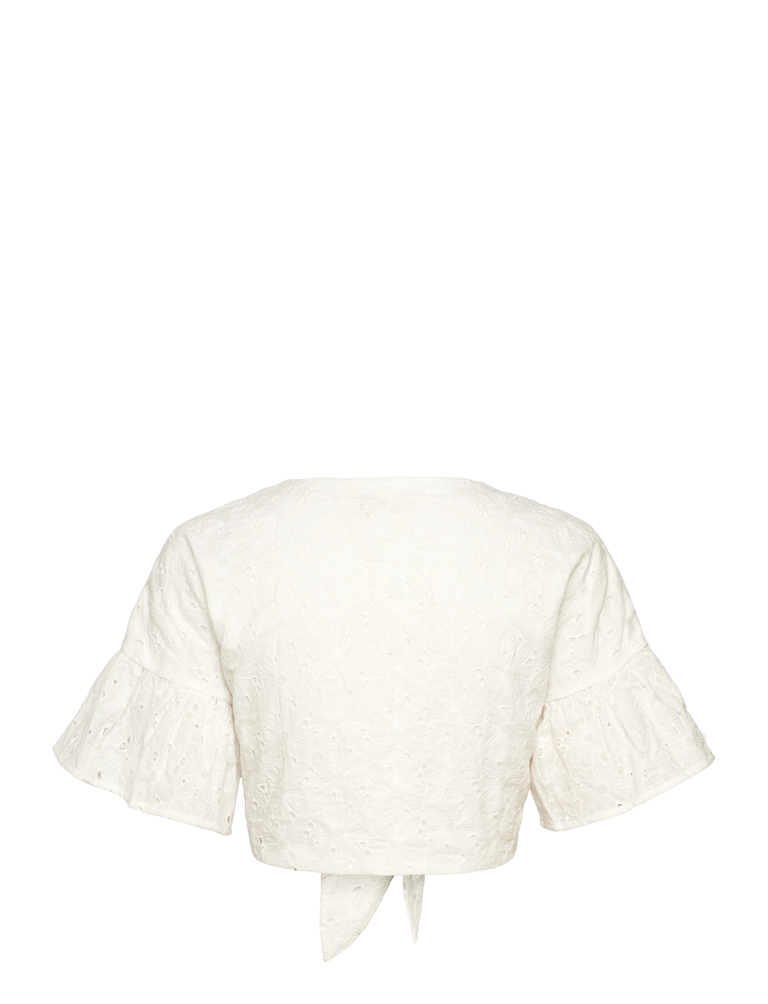 Love Lolina - Carla top - kortærmede bluser - white - 2