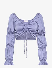 Love Lolita - Clementine top - blouses met lange mouwen - steel blue - 0