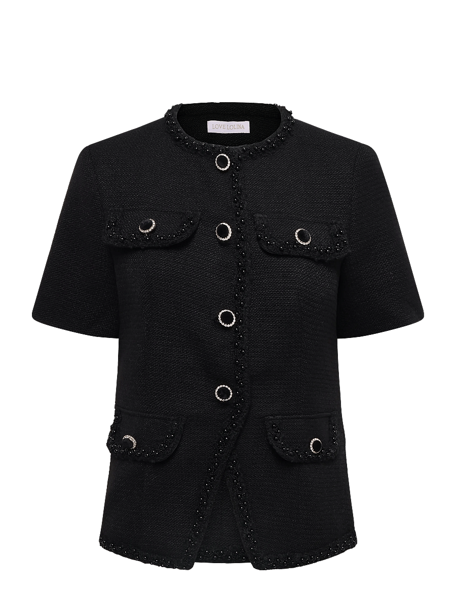 Love Lolina - Abbot top - buklee-jakid - black - 0