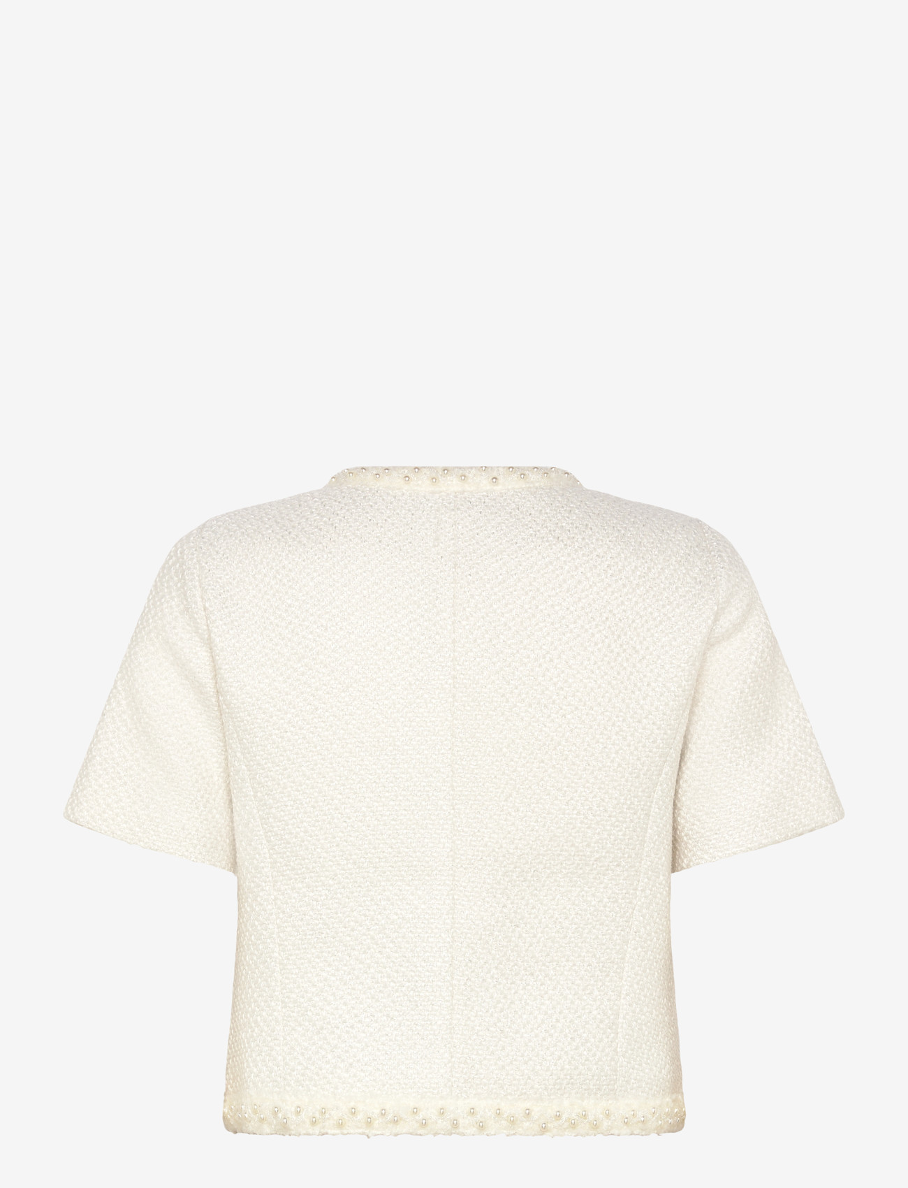 Love Lolina - Abeline top - short-sleeved blouses - white - 2