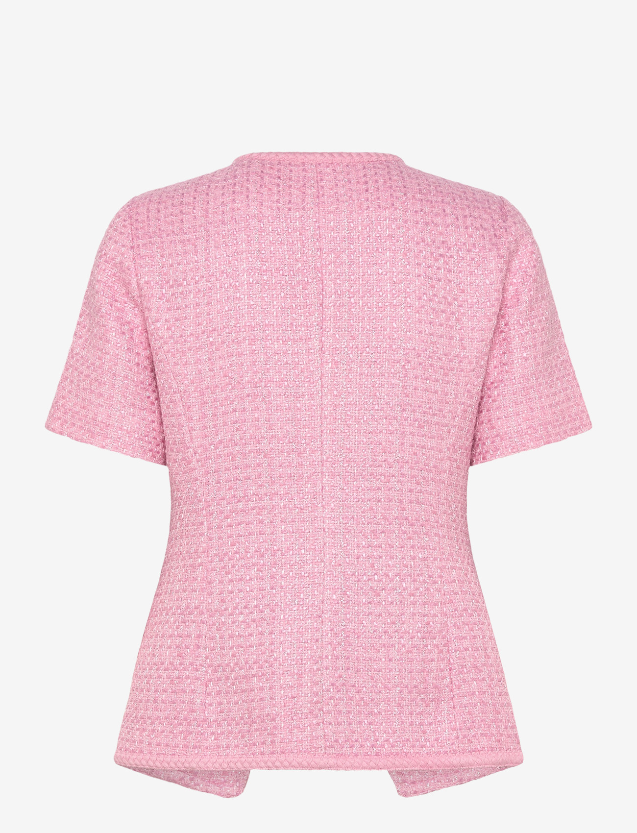 Love Lolina - Abbot top - short-sleeved blouses - pink - 1