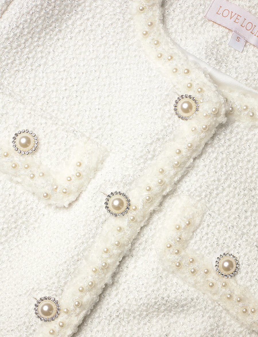 Love Lolina - Abbot top - lühikeste varrukatega pluusid - white - 5