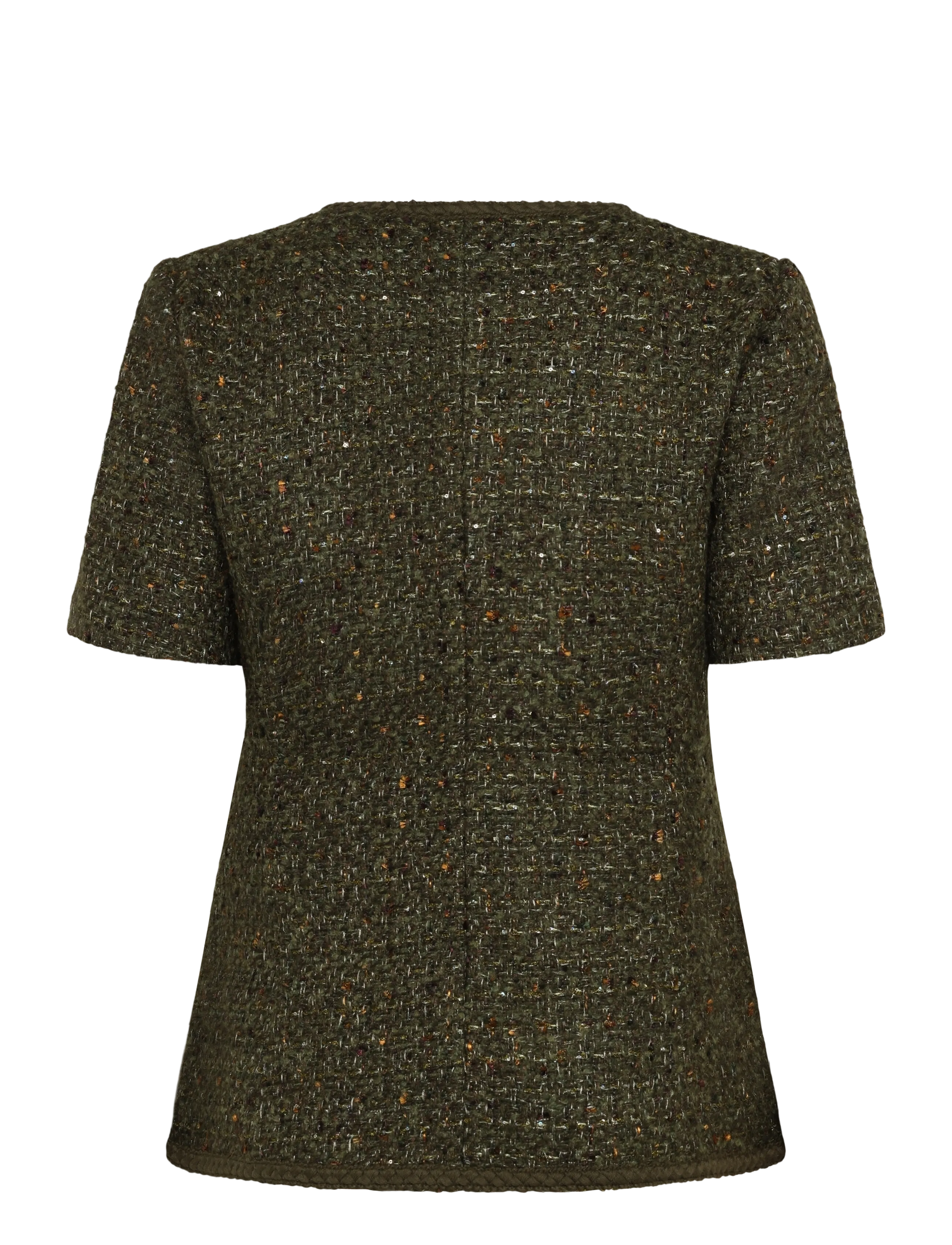 Love Lolina - Abbot Top - kortærmede bluser - khaki - 1
