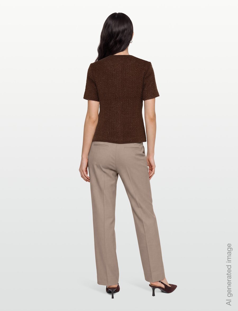 Love Lolina - Abbot Top - t-shirts - espresso - 4