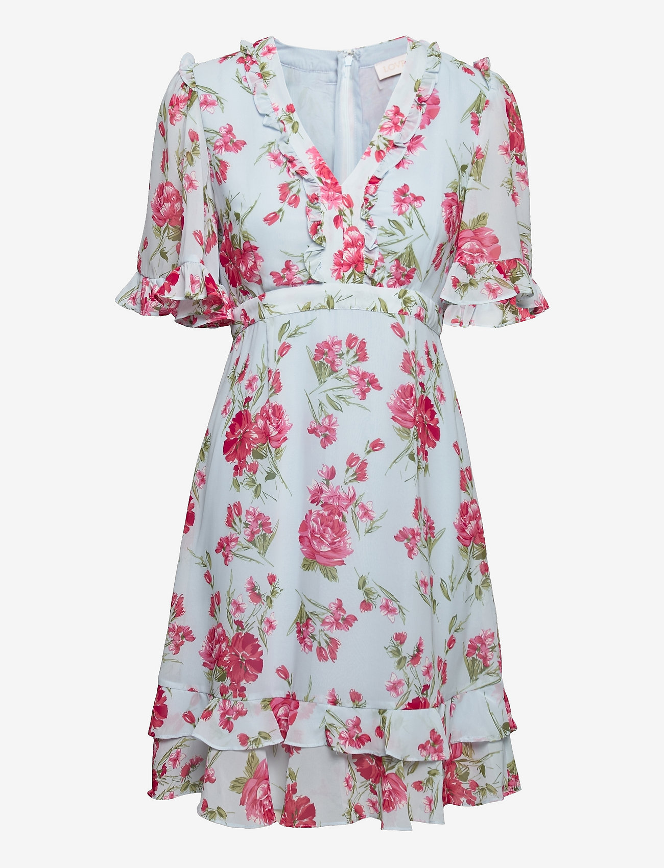 Love Lolita - Catalina Dress - blue flower print - 0